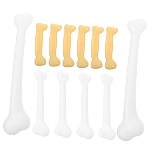 KONTONTY 12 Stück Halloween Charms Große Menge Gefälschte Menschliche Knochen Requisiten Halloween Kunststoffknochen Gefälschte Knochen Kleine Skelette Zum Basteln Künstliche KONTONTY 12 Stück Halloween Charms Große Menge Gefälschte Menschliche Knochen Requisiten Halloween Kunststoffknochen Gefälschte Knochen Kleine Skelette Zum Basteln Künstliche von KONTONTY