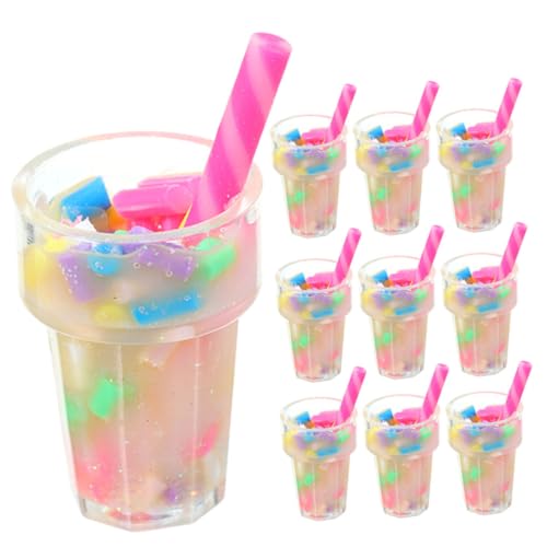 KONTONTY 12 Stück Milchtee Teiliges Puppenhaus Zubehör Realistische Dekoration für DIY Szenarien Charmante Accessoires für Puppenhaus und Fotografie KONTONTY 12 Stück Milchtee Teiliges Puppenhaus Zubehör Realistische Dekoration für DIY Szenarien Charmante Accessoires für Puppenhaus und Fotografie von KONTONTY