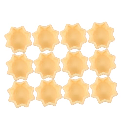 KONTONTY 12 Stück Realistische Mini Cupcake Liner aus Detailgetreue Tortendekorationen für Puppenhäuser Vielseitige Bastelsets für Familienzeit Fotorequisiten und DIY Dessertgestaltung von KONTONTY