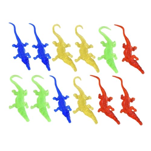 KONTONTY 12 Stück Teiliges Elastisches Abriebfestes Krokodilspielzeug Dehnbares Tragbares Sensorikspielzeug für Zufällige Farben Stressabbauendes Langlebiges für Jungen und KONTONTY 12 Stück Teiliges Elastisches Abriebfestes Krokodilspielzeug Dehnbares Tragbares Sensorikspielzeug für Zufällige Farben Stressabbauendes Langlebiges für Jungen und von KONTONTY