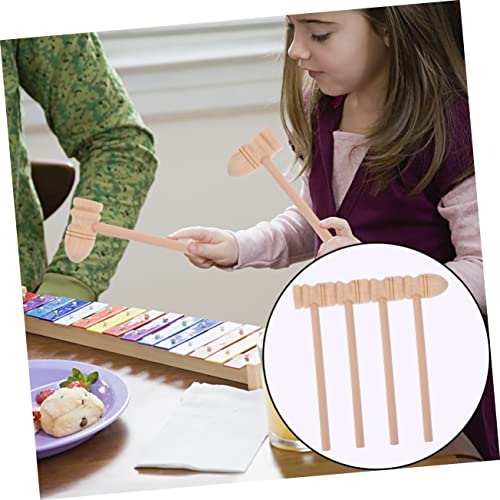 KONTONTY 12 Stück Teiliges Mini Hämmer Pädagogisches Holzspielzeug zur Hand Augen Koordination Kreativität und Feinmotorik für Kleinkinder KONTONTY 12 Stück Teiliges Mini Hämmer Pädagogisches Holzspielzeug zur Hand Augen Koordination Kreativität und Feinmotorik für Kleinkinder von KONTONTY