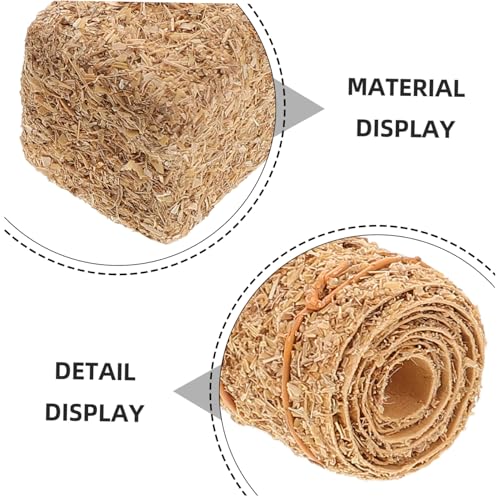 KONTONTY 12 Stück Teiliges Mini Heuballen aus Imitationsgras Realistische Puppenhaus Bauernhof Deko Wetterfeste Miniatur Strohhaufen für Kreative Modellbau Szenen und DIY Herbstdekoration KONTONTY 12 Stück Teiliges Mini Heuballen aus Imitationsgras Realistische Puppenhaus Bauernhof Deko Wetterfeste Miniatur Strohhaufen für Kreative Modellbau Szenen und DIY Herbstdekoration von KONTONTY