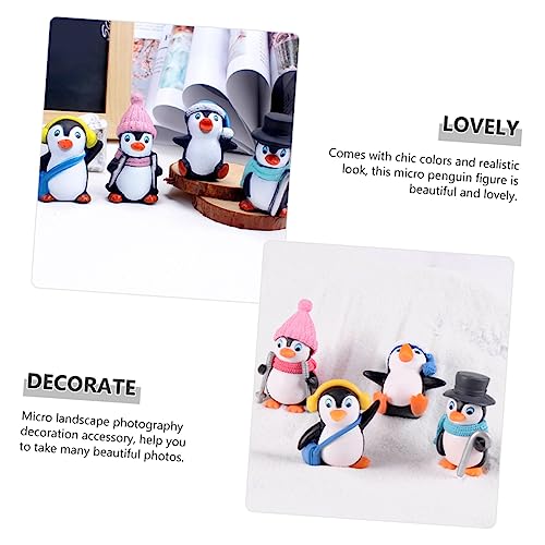 KONTONTY 12 Stück Teiliges Miniatur Pinguin Figuren aus Langlebigem Realistische Winter Dekoration für Kuchen Mikro Landschaften Kinderzimmer und Geschenkideen für Jungen und Mädchen KONTONTY 12 Stück Teiliges Miniatur Pinguin Figuren aus Langlebigem Realistische Winter Dekoration für Kuchen Mikro Landschaften Kinderzimmer und Geschenkideen für Jungen und Mädchen von KONTONTY
