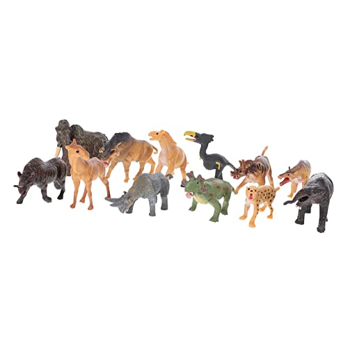 KONTONTY 12 Stück Tiermodell-Set Simulationstiere Tierfiguren Simulation Tiermodell lebendiges Tierhandwerk simulierte Tiere Simulationstiermodell-Ornamente Plastik KONTONTY 12 Stück Tiermodell-Set Simulationstiere Tierfiguren Simulation Tiermodell lebendiges Tierhandwerk simulierte Tiere Simulationstiermodell-Ornamente Plastik von KONTONTY
