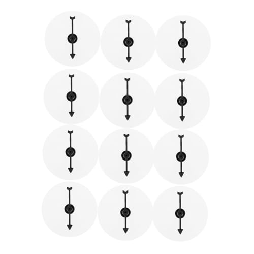 KONTONTY 12 Stück Transparentes Spielbrett leeres Preisrad Sich drehendes Preisrad Klassenzimmer Whiteboard -Zubehör Preisrad aus Kunststoff großer Spinnpfeil für Spiel Plastik Schwarz KONTONTY 12 Stück Transparentes Spielbrett leeres Preisrad Sich drehendes Preisrad Klassenzimmer Whiteboard -Zubehör Preisrad aus Kunststoff großer Spinnpfeil für Spiel Plastik Schwarz von KONTONTY