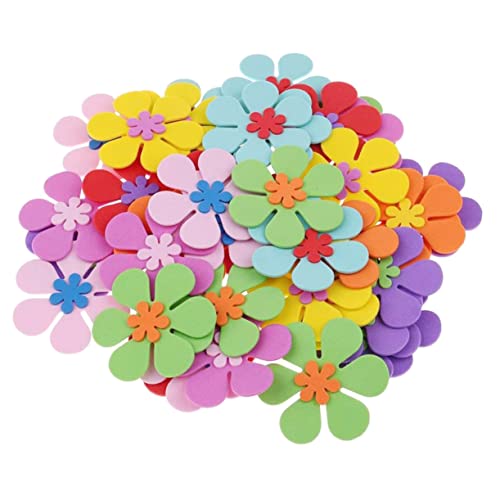 KONTONTY 120 Stück Dekorative Schaumstoffblumen für DIY Projekte Bastelarbeiten Schuldekorationen und Kreative und Blumenarrangements KONTONTY 120 Stück Dekorative Schaumstoffblumen für DIY Projekte Bastelarbeiten Schuldekorationen und Kreative und Blumenarrangements von KONTONTY