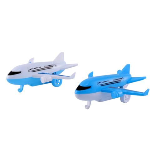 KONTONTY 12St Airliner Pull-Back- für kinderspielzeug modellflugzeuge spielsachen für Simulation Flugzeug Flugzeugspielzeug zurückziehen Plastik von KONTONTY