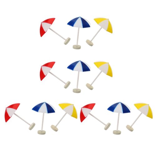 KONTONTY Miniatur-strandschirme Bunte Regenschirm Deko Strand-mikrolandschaft Mini Spielzeug KONTONTY Miniatur-strandschirme Bunte Regenschirm Deko Strand-mikrolandschaft Mini Spielzeug von KONTONTY
