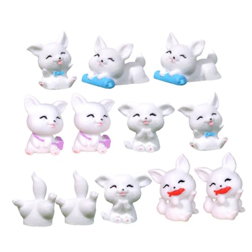 KONTONTY Entzückende Mini Figuren 12pcs Harz Decor Mini Landschaft Verzierungen Für Decor KONTONTY Entzückende Mini Figuren 12pcs Harz Decor Mini Landschaft Verzierungen Für Decor von KONTONTY