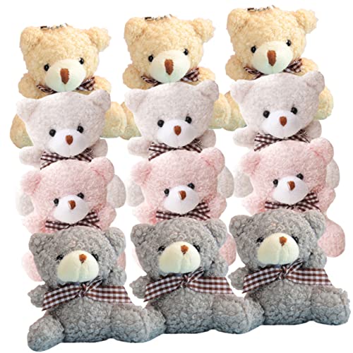 KONTONTY 12st Schlüsselanhänger Cartoon-bär-anhänger Kinderspielzeug Gefüllte Puppen Mikrospielzeug Mini-kuschelbären Kleines Kuscheltier Mini-bär-anhänger Spielzeug Für Kinder Plüsch KONTONTY 12st Schlüsselanhänger Cartoon-bär-anhänger Kinderspielzeug Gefüllte Puppen Mikrospielzeug Mini-kuschelbären Kleines Kuscheltier Mini-bär-anhänger Spielzeug Für Kinder Plüsch von KONTONTY
