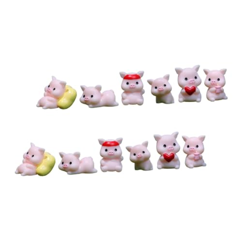 KONTONTY 12st Tiermodell Sparschwein Tiere Krabbe Huhn Hase Coop Bank Kaninchen Auto Bastelset Mini-Schweinchen-Modell Landschaftsschweinchenfigur Miniaturfiguren Rosa Harz KONTONTY 12st Tiermodell Sparschwein Tiere Krabbe Huhn Hase Coop Bank Kaninchen Auto Bastelset Mini-Schweinchen-Modell Landschaftsschweinchenfigur Miniaturfiguren Rosa Harz von KONTONTY