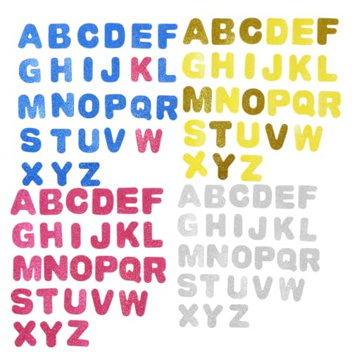 KONTONTY 130 Stücke Jungen und Mädchen Aufkleber 26 Buchstaben Eva Vlies Dekorative Selbst-Adhesive Aufkleber KONTONTY 130 Stücke Jungen und Mädchen Aufkleber 26 Buchstaben Eva Vlies Dekorative Selbst-Adhesive Aufkleber von KONTONTY
