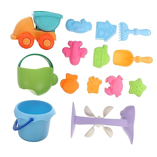 KONTONTY 14 Stück Teiliges für Strandspielzeug Sandspielzeuge für Kleinkinder für Spielplatz und Strand Fördert Kreativität und Motorische Fähigkeiten KONTONTY 14 Stück Teiliges für Strandspielzeug Sandspielzeuge für Kleinkinder für Spielplatz und Strand Fördert Kreativität und Motorische Fähigkeiten von KONTONTY