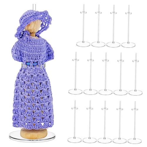 KONTONTY 15 Stück Puppenständer Die Platzierung Inhaber Halter Anzeige Stützständer Für Puppen Klein Einstellbar Tischplatte Stand Hoch Figur Lieferungen Plastik Transparent KONTONTY 15 Stück Puppenständer Die Platzierung Inhaber Halter Anzeige Stützständer Für Puppen Klein Einstellbar Tischplatte Stand Hoch Figur Lieferungen Plastik Transparent von KONTONTY