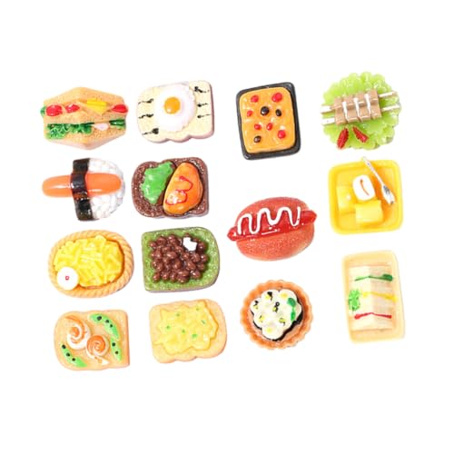 KONTONTY 15 Stück simuliertes Essen gefälscht winziges Lebensmittelmodell Puppenhaus-Essens-Requisite Mini-Hausverzierung dekoratives Mini-Essen Mini Spiel Essen Harz KONTONTY 15 Stück simuliertes Essen gefälscht winziges Lebensmittelmodell Puppenhaus-Essens-Requisite Mini-Hausverzierung dekoratives Mini-Essen Mini Spiel Essen Harz von KONTONTY
