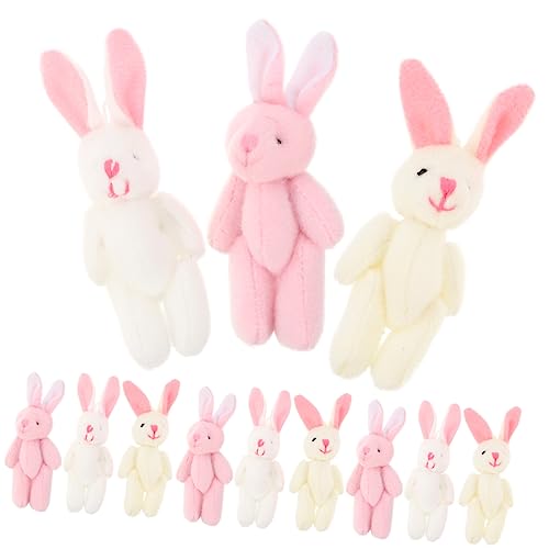 KONTONTY 15 Stücke Plüsch Anhänger Weiche Kaninchen Hasen Gefüllte Bunny Mini Schlüssel Kleine Dekoration Medaillon Pp Baumwolle KONTONTY 15 Stücke Plüsch Anhänger Weiche Kaninchen Hasen Gefüllte Bunny Mini Schlüssel Kleine Dekoration Medaillon Pp Baumwolle von KONTONTY