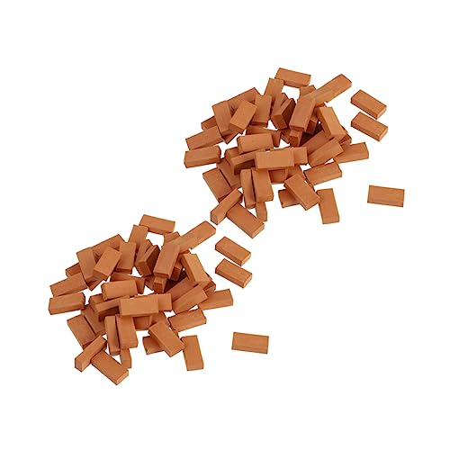 KONTONTY 150-teiliges Miniatur-ziegelmodell-Set Bausteine Sandtisch-Spielzeug Für Jungen Und Mädchen Weihnachts- Und Geburtstagsdeko von KONTONTY