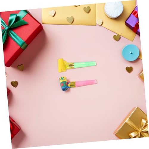 KONTONTY 150 Stück Teiliges Partybläser Bunte Drachenpfeifen Kinderspielzeug Geräuschemacher Sicheres Kunststoff Material Für Geburtstagsfeiern Festival Dekoration KONTONTY 150 Stück Teiliges Partybläser Bunte Drachenpfeifen Kinderspielzeug Geräuschemacher Sicheres Kunststoff Material Für Geburtstagsfeiern Festival Dekoration von KONTONTY