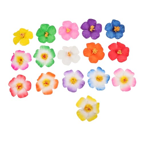 KONTONTY 17 Stück Teiliges Künstliche Hibiskusblüten Langlebige Hawaii Partydeko Wiederverwendbare Tropische Blumen für Boho DIY Basteln Strand und Sommerfeiern Vielseitige Tischdekoration KONTONTY 17 Stück Teiliges Künstliche Hibiskusblüten Langlebige Hawaii Partydeko Wiederverwendbare Tropische Blumen für Boho DIY Basteln Strand und Sommerfeiern Vielseitige Tischdekoration von KONTONTY