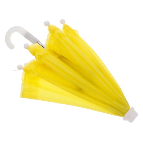 KONTONTY Niedlicher Mini-Regenschirm Für 18-Zoll-Puppen Puppen-nähspielzeug Zubehör Realistischer Miniatur-Regenschirm Für Das Puppenhaus von KONTONTY