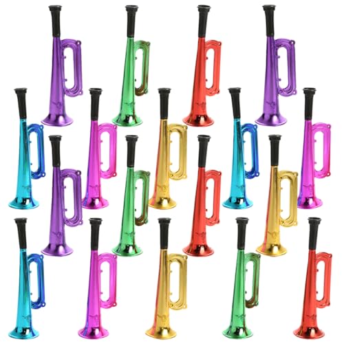 KONTONTY 18 Stk Kindertrompete Tamburin Für Horn Spielzeugtrompete Für Kleine Spielzeugtrompete Trompeten Trompete Klöppel Krachmacher Jubelnde Hörner Plastik KONTONTY 18 Stk Kindertrompete Tamburin Für Horn Spielzeugtrompete Für Kleine Spielzeugtrompete Trompeten Trompete Klöppel Krachmacher Jubelnde Hörner Plastik von KONTONTY