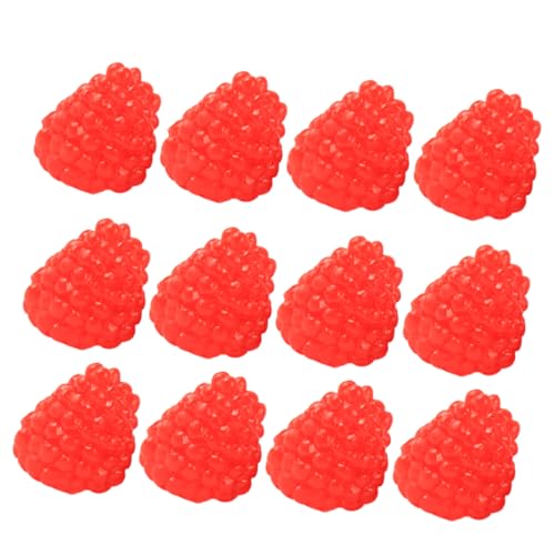 KONTONTY 18 Stück Teiliges Künstliche Himbeeren Lebensechte Fruchtmodelle für Dekoration Kindergarten Küche Supermarkt und Mehr KONTONTY 18 Stück Teiliges Künstliche Himbeeren Lebensechte Fruchtmodelle für Dekoration Kindergarten Küche Supermarkt und Mehr von KONTONTY