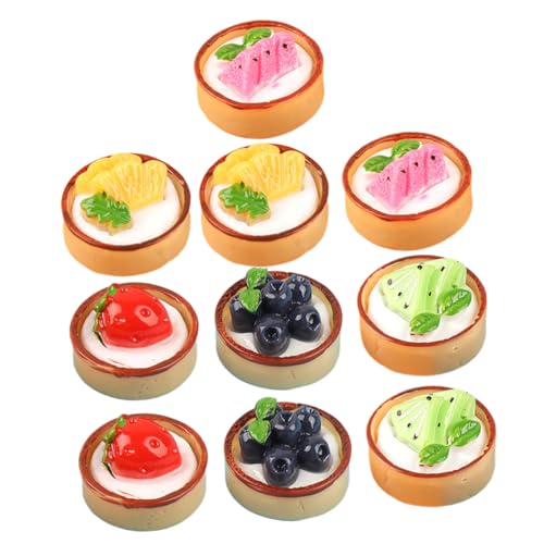 KONTONTY 18 Stücke Simulation Kuchen Mini Gefälschte Kuchen Modelle Exquisite Kuchen Für Backen Handwerk Wohnkultur von KONTONTY