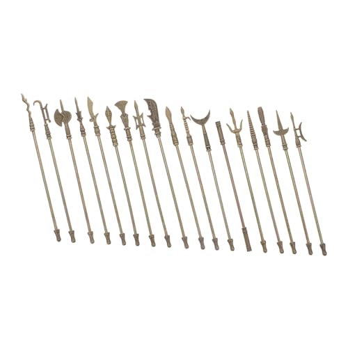 KONTONTY 18 Mini-Arme Aus Zinklegierung Chinesische Ornamente Verzierungen Inneneinrichtung Lernspielzeug Für Kinder Kognitive Lernhilfe von KONTONTY