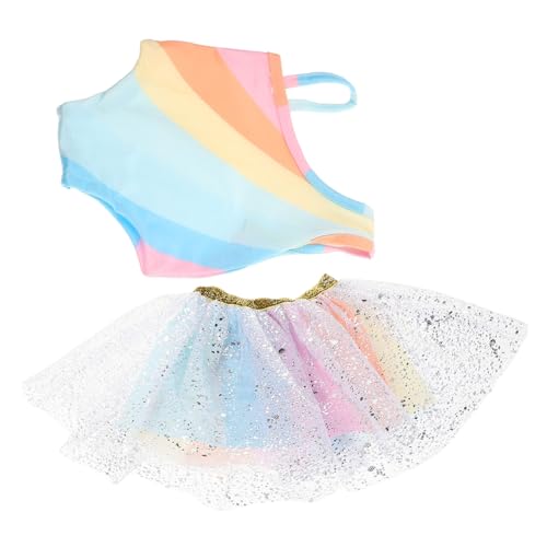 KONTONTY 18-Zoll-puppenkleidung Zum Tanzen Einhorn-Tutu-Kleid Tutu Für Kleine Mädchen Geburtstags-Tutu Für Mädchen Balletttrikot Für Mädchen Puppen Für Mädchen Tanzröcke Für Mädchen Stoff KONTONTY 18-Zoll-puppenkleidung Zum Tanzen Einhorn-Tutu-Kleid Tutu Für Kleine Mädchen Geburtstags-Tutu Für Mädchen Balletttrikot Für Mädchen Puppen Für Mädchen Tanzröcke Für Mädchen Stoff von KONTONTY
