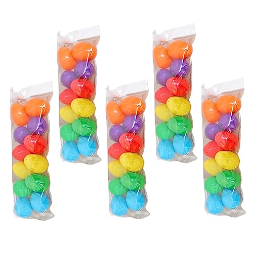 KONTONTY 192 Stück Osterei -plastikeizhülle Party Stuffer Osterzubehör Osterdekoration Ostervorräte Ostereierschale Aus Kunststoff Ostereier Aus Plastik Ostern Verdrehtes Ei Eierspielzeug von KONTONTY
