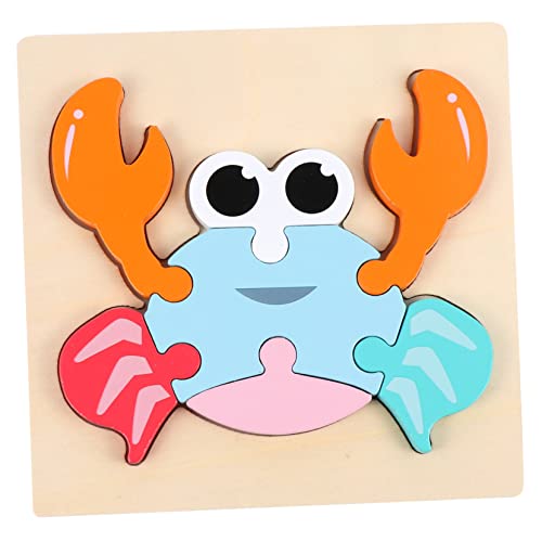 KONTONTY 1Pc Puzzle Für Kleinkinder Kleinkind Holz von KONTONTY
