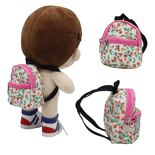KONTONTY 1Pc Schultasche Rucksack Für Rucksäcke Mini Rucksack Taschen Rucksack Puppen Rucksack Mini Haus Zubehör Pu Leder KONTONTY 1Pc Schultasche Rucksack Für Rucksäcke Mini Rucksack Taschen Rucksack Puppen Rucksack Mini Haus Zubehör Pu Leder von KONTONTY