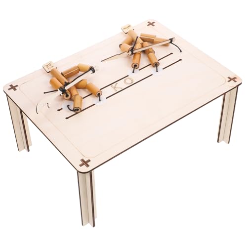KONTONTY 1Satz Bambus Kampfpuppen Für Handgemachtes Puppenset Mit Holz Kampftisch Für Kreatives Fördert Hand Auge Koordination Für Eltern Junge Mädchen Interaktion KONTONTY 1Satz Bambus Kampfpuppen Für Handgemachtes Puppenset Mit Holz Kampftisch Für Kreatives Fördert Hand Auge Koordination Für Eltern Junge Mädchen Interaktion von KONTONTY