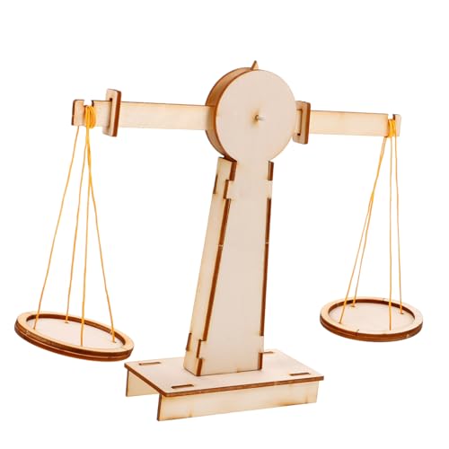 KONTONTY 1Satz DIY Holzwaage für Kognitives Lernspielzeug Kreativität und Mathematischen Fähigkeiten aus Leichtem Holz für Wissenschaftliche Experimente KONTONTY 1Satz DIY Holzwaage für Kognitives Lernspielzeug Kreativität und Mathematischen Fähigkeiten aus Leichtem Holz für Wissenschaftliche Experimente von KONTONTY