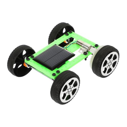 KONTONTY 1Satz DIY Solar Auto Modellbau Kit Interaktives Lernspielzeug für Solarbetriebenes Automodell Schulrequisite Leicht und Tragbar Robust und Langlebig von KONTONTY
