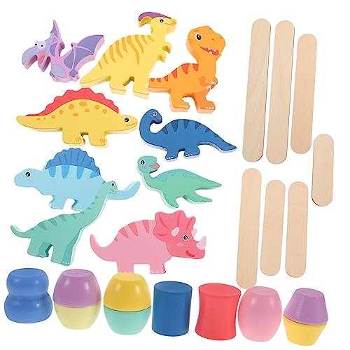 KONTONTY 1Satz Dinosaurier Stapelspielzeug Für Kognitive Balance Stapelblöcke Pädagogisches Zur Frühen Der Kommunikations Und Problemlösungsfähigkeiten Für Kreatives KONTONTY 1Satz Dinosaurier Stapelspielzeug Für Kognitive Balance Stapelblöcke Pädagogisches Zur Frühen Der Kommunikations Und Problemlösungsfähigkeiten Für Kreatives von KONTONTY