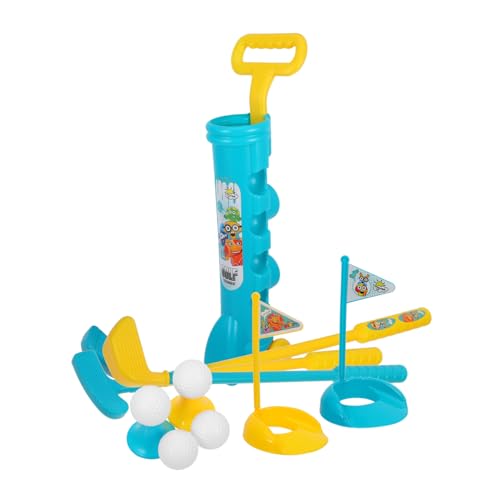 KONTONTY Golfschläger Satz Für Kinder Outdoor Sportspielzeug Golfspielzeug Für Kleinkinder Garten Spielzeug Indoor Spiel Minigolf KONTONTY Golfschläger Satz Für Kinder Outdoor Sportspielzeug Golfspielzeug Für Kleinkinder Garten Spielzeug Indoor Spiel Minigolf von KONTONTY