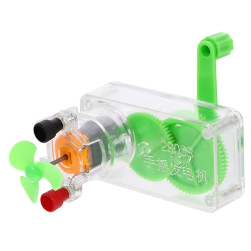 KONTONTY 1Satz Handkurbel Generator für Tragbarer Stromgenerator für DIY Experimente Lehrreiches Physik Experimentiermodell für Schule und Freizeit Einfach zu Bedienen KONTONTY 1Satz Handkurbel Generator für Tragbarer Stromgenerator für DIY Experimente Lehrreiches Physik Experimentiermodell für Schule und Freizeit Einfach zu Bedienen von KONTONTY
