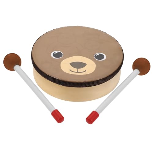 KONTONTY Handtrommel Satz für Kinder Tragbare Percussion Instrumente Musikinstrument für Kleinkinder mit Trommelstock für Musikspielzeug von KONTONTY