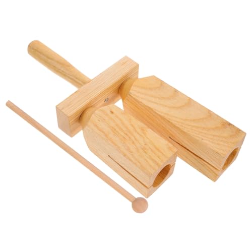 KONTONTY 1Satz Holz Percussion Instrument für Pädagogisches Musikalisches Musikalischen Fähigkeiten Kompaktes Design aus Hochwertigem Holz für Junge Musiker KONTONTY 1Satz Holz Percussion Instrument für Pädagogisches Musikalisches Musikalischen Fähigkeiten Kompaktes Design aus Hochwertigem Holz für Junge Musiker von KONTONTY