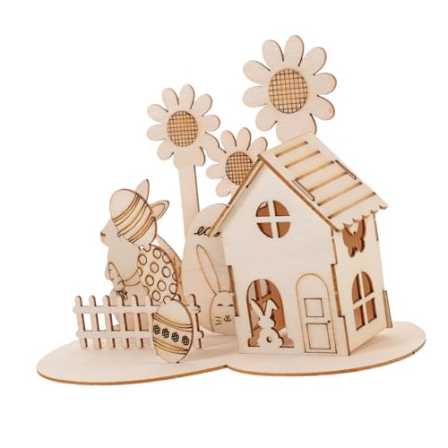 KONTONTY 1Satz Holzpuzzle Ostern für Interaktives DIY Sicheres Holzmaterial Kreatives Basteln für Jungen und Ostergeschenk für Geburtstagsfeiern KONTONTY 1Satz Holzpuzzle Ostern für Interaktives DIY Sicheres Holzmaterial Kreatives Basteln für Jungen und Ostergeschenk für Geburtstagsfeiern von KONTONTY