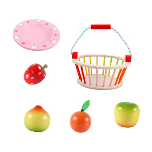 KONTONTY 1Satz Kinderspielzeug aus Pädagogisches Schneide mit Modellen und Einkaufskorb für Kreative Rollenspiele für Motorik KONTONTY 1Satz Kinderspielzeug aus Pädagogisches Schneide mit Modellen und Einkaufskorb für Kreative Rollenspiele für Motorik von KONTONTY