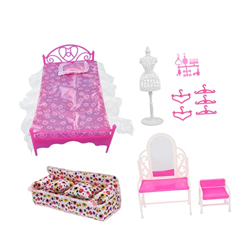 KONTONTY 1Satz Mini Hausmöbel Dekorative Mini Ankleide Modelle für Puppenhaus Abnehmbares Zubehör für Hohe Puppen für Kreative und Fantasievolles KONTONTY 1Satz Mini Hausmöbel Dekorative Mini Ankleide Modelle für Puppenhaus Abnehmbares Zubehör für Hohe Puppen für Kreative und Fantasievolles von KONTONTY