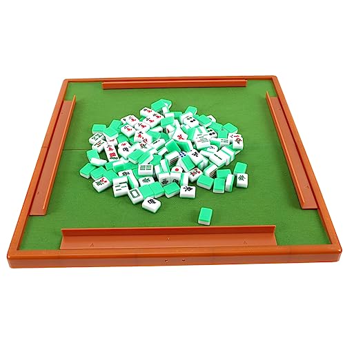 KONTONTY 1Satz Mini Mahjong Set Tragbares Kreatives Mahjong Kit Mit Spielsteinen Für Zuhause Partys Und Reisen Robustes Material Einfache Handhabung Perfektes von KONTONTY