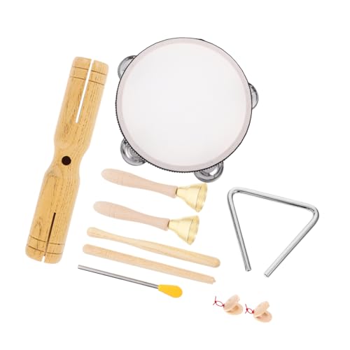 KONTONTY 1Satz Musikinstrumente für Teiliges Percussion für Musikalische Früherziehung Geeignet für Jahre Robust und Langlebig Fördert Kreativität und Liebe zur Musik von KONTONTY