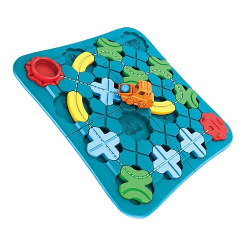 KONTONTY 1Satz Puzzlebahn für Kleinkinder Lustiges Puzzle Track mit Fahrzeugen Fördert Verständnis für Transport und Geographie Sicheres Material für Unbeschwertes KONTONTY 1Satz Puzzlebahn für Kleinkinder Lustiges Puzzle Track mit Fahrzeugen Fördert Verständnis für Transport und Geographie Sicheres Material für Unbeschwertes von KONTONTY