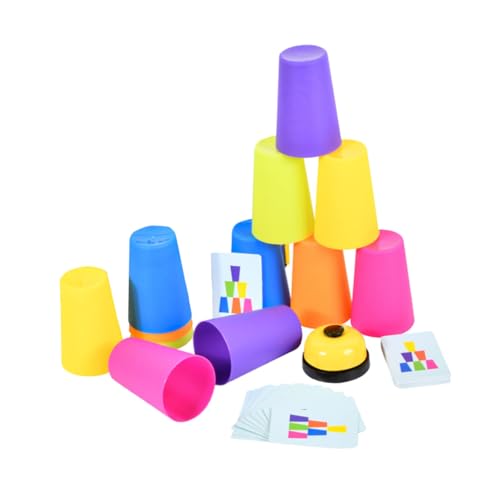 KONTONTY Stapelspielzeug-Set Für Jungen Und Mädchen 12-teilig Stapelbecher-Design Babyspielzeug KONTONTY Stapelspielzeug-Set Für Jungen Und Mädchen 12-teilig Stapelbecher-Design Babyspielzeug von KONTONTY