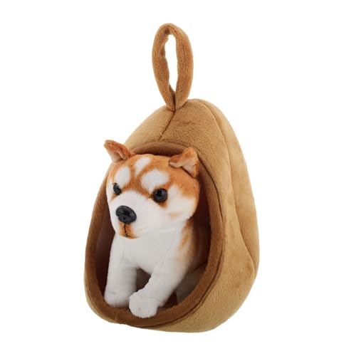 KONTONTY 1Satz Süße Welpenpuppe Realistisches Akita Plüschtier für Dekoratives Stofftier für Wohnzimmer und Büro Niedliches Kuscheltier Perfektes KONTONTY 1Satz Süße Welpenpuppe Realistisches Akita Plüschtier für Dekoratives Stofftier für Wohnzimmer und Büro Niedliches Kuscheltier Perfektes von KONTONTY