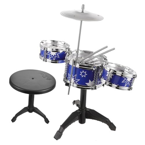 KONTONTY 1Satz Trommel Pädagogisches Musikinstrument Für Junge Mädchen Und Kleinkinder Fördert Kreativität Und Motorische Fähigkeiten Langlebig Und Sicher Sitz von KONTONTY