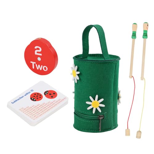 KONTONTY 1Satz Zählspielzeug für Mathe Lernspiel mit Angeln Addition und Subtraktion Kognitives Farberkennung für Kleinkinder Jahren KONTONTY 1Satz Zählspielzeug für Mathe Lernspiel mit Angeln Addition und Subtraktion Kognitives Farberkennung für Kleinkinder Jahren von KONTONTY